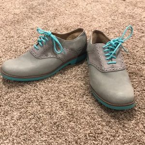 Ugg adizero grey and Turquoise men’s size 11.5